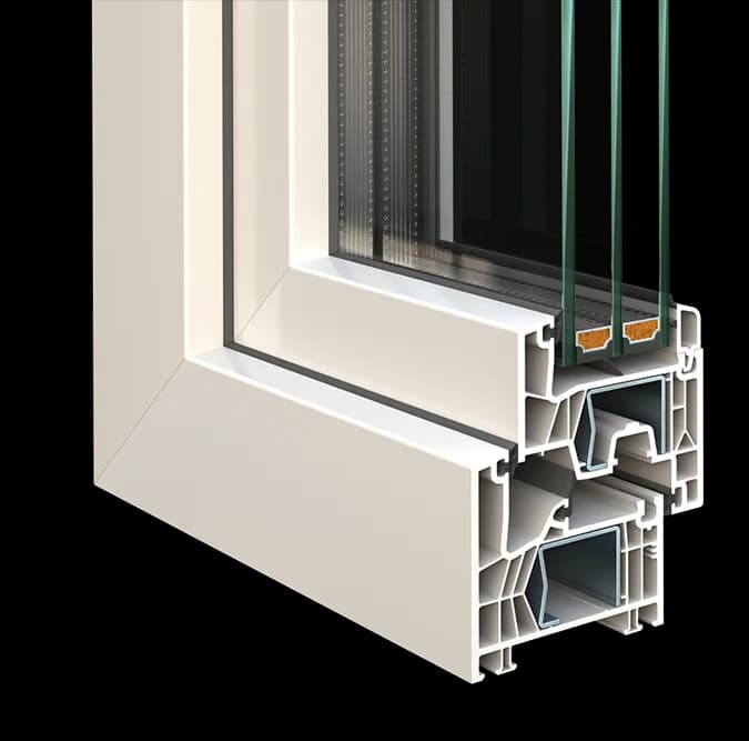Τομή προφίλ DK Thermo 76